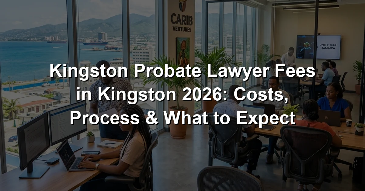 Kingston Probate Lawyer Fees in Kingston 2026: Costs, Process & What to Expect