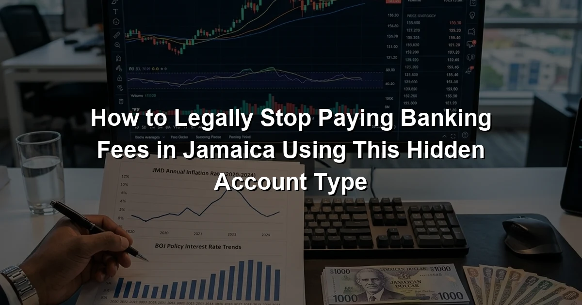 How to Legally Stop Paying Banking Fees in Jamaica Using This Hidden Account Type