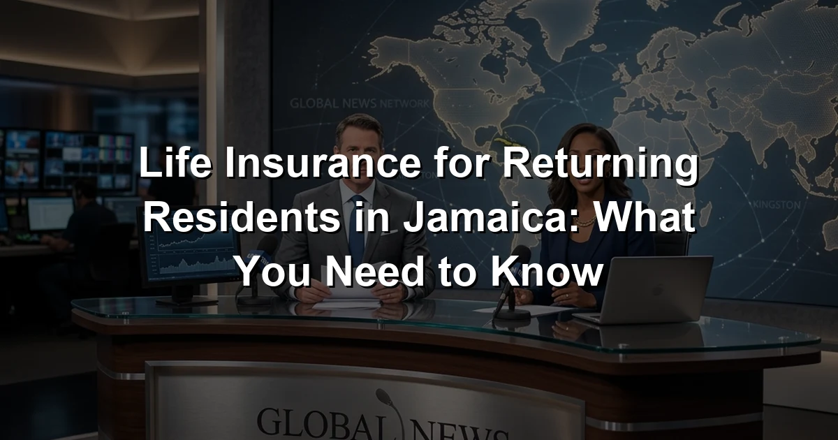 Life Insurance for Returning Residents in Jamaica: What You Need to Know