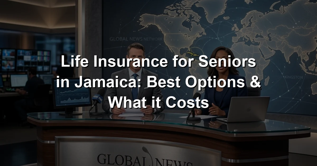 Life Insurance for Seniors in Jamaica: Best Options & What it Costs