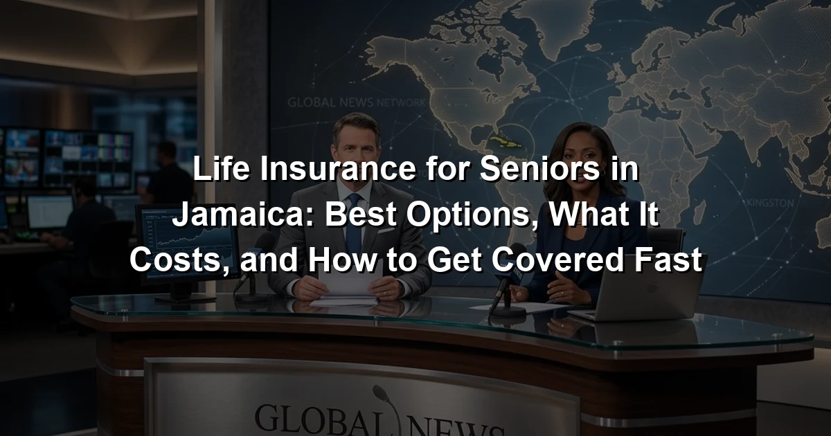 Life Insurance for Seniors in Jamaica: Best Options, What It Costs, and How to Get Covered Fast