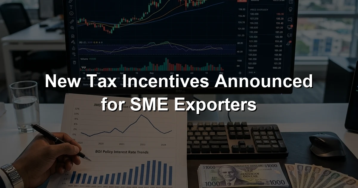 New Tax Incentives Announced for SME Exporters