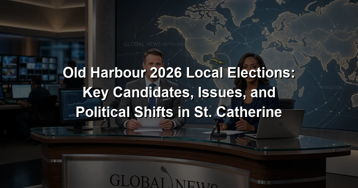 Old Harbour 2026 Local Elections: Key Candidates, Issues, and Political Shifts in St. Catherine