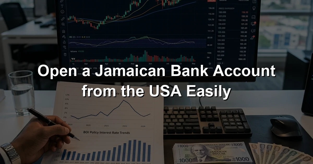 Open a Jamaican Bank Account from the USA Easily