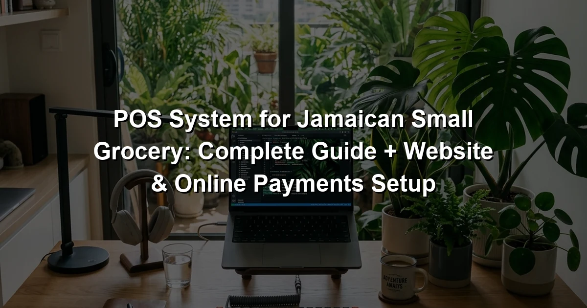 POS System for Jamaican Small Grocery: Complete Guide + Website & Online Payments Setup