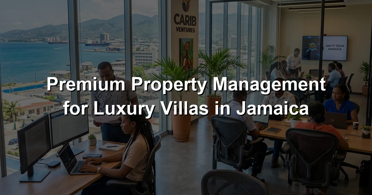 Premium Property Management for Luxury Villas in Jamaica