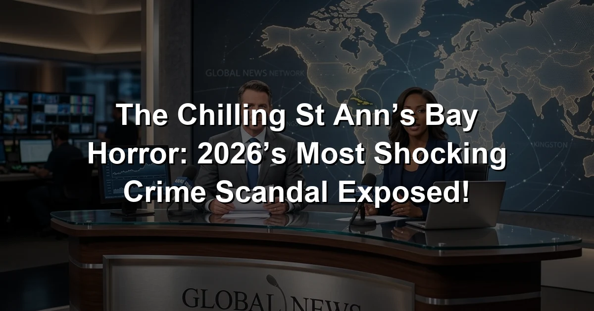 The Chilling St Ann’s Bay Horror: 2026’s Most Shocking Crime Scandal Exposed!