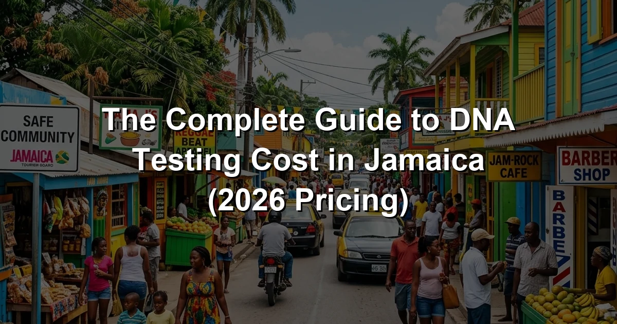 The Complete Guide to DNA Testing Cost in Jamaica (2026 Pricing)