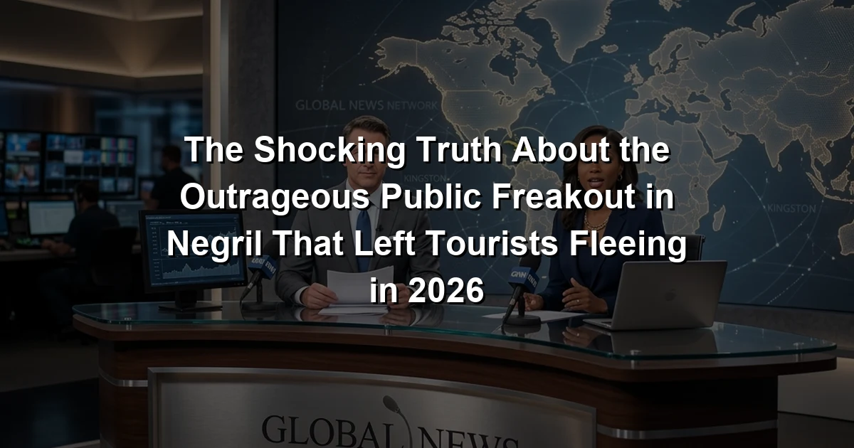 The Shocking Truth About the Outrageous Public Freakout in Negril That Left Tourists Fleeing in 2026