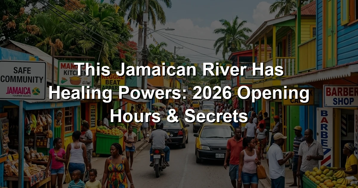 This Jamaican River Has Healing Powers: 2026 Opening Hours & Secrets