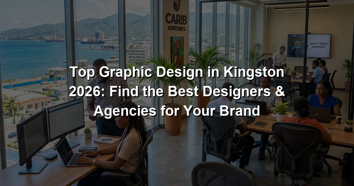 Top Graphic Design in Kingston 2026: Find the Best Designers & Agencies for Your Brand
