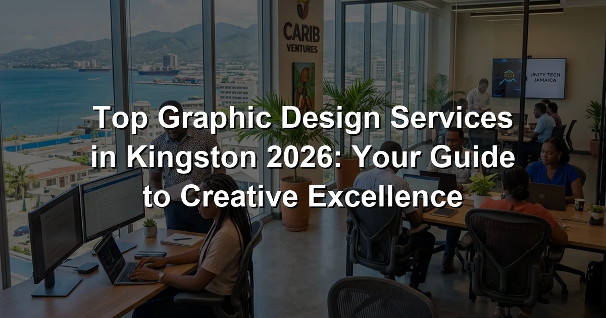 Top Graphic Design Services in Kingston 2026: Your Guide to Creative Excellence