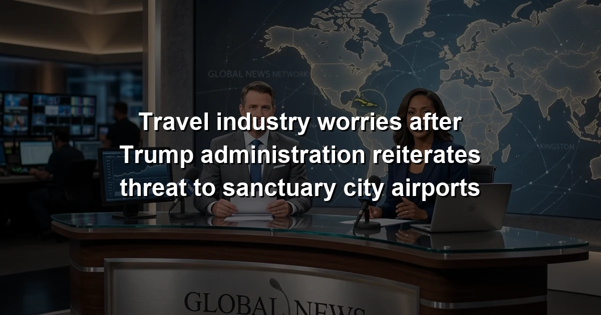 Travel industry worries after Trump administration reiterates threat to sanctuary city airports