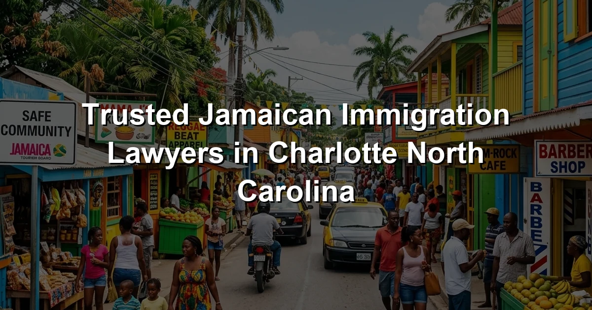 Trusted Jamaican Immigration Lawyers in Charlotte North Carolina