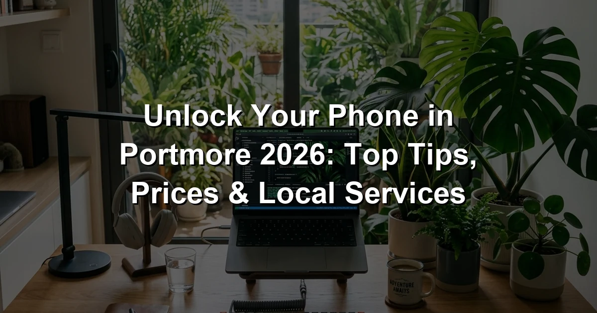 Unlock Your Phone in Portmore 2026: Top Tips, Prices & Local Services