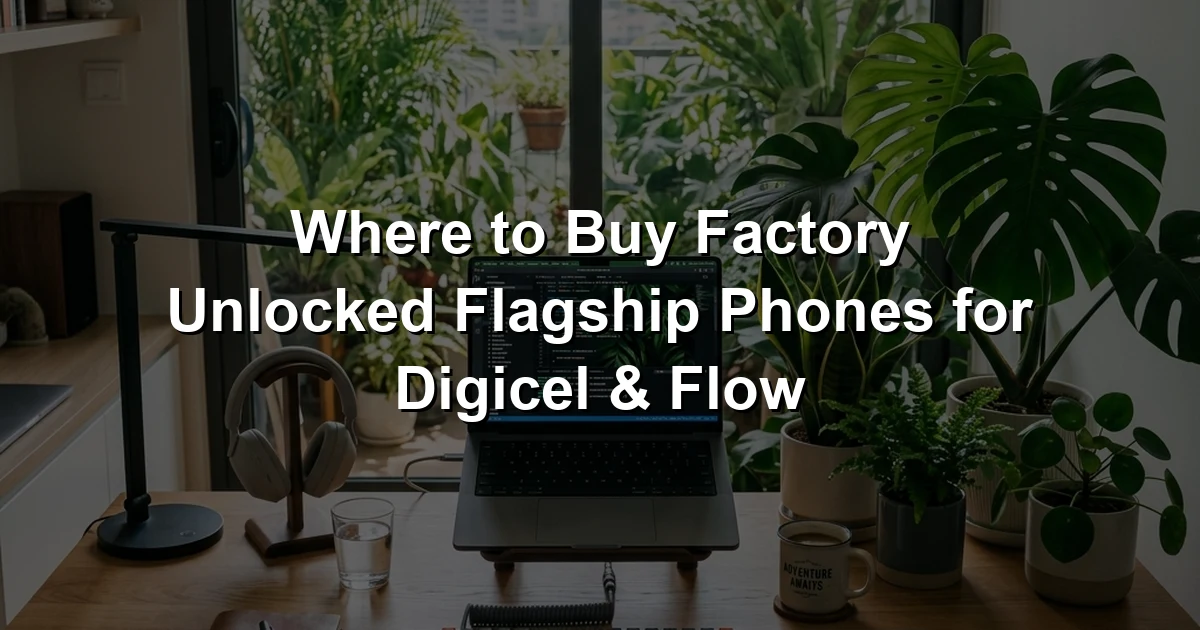 Where to Buy Factory Unlocked Flagship Phones for Digicel & Flow
