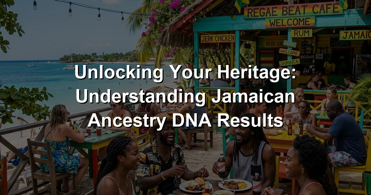 Unlocking Your Heritage: Understanding Jamaican Ancestry DNA Results