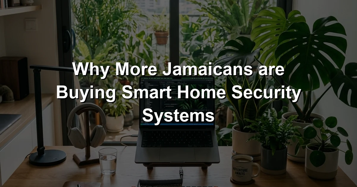 Why More Jamaicans are Buying Smart Home Security Systems