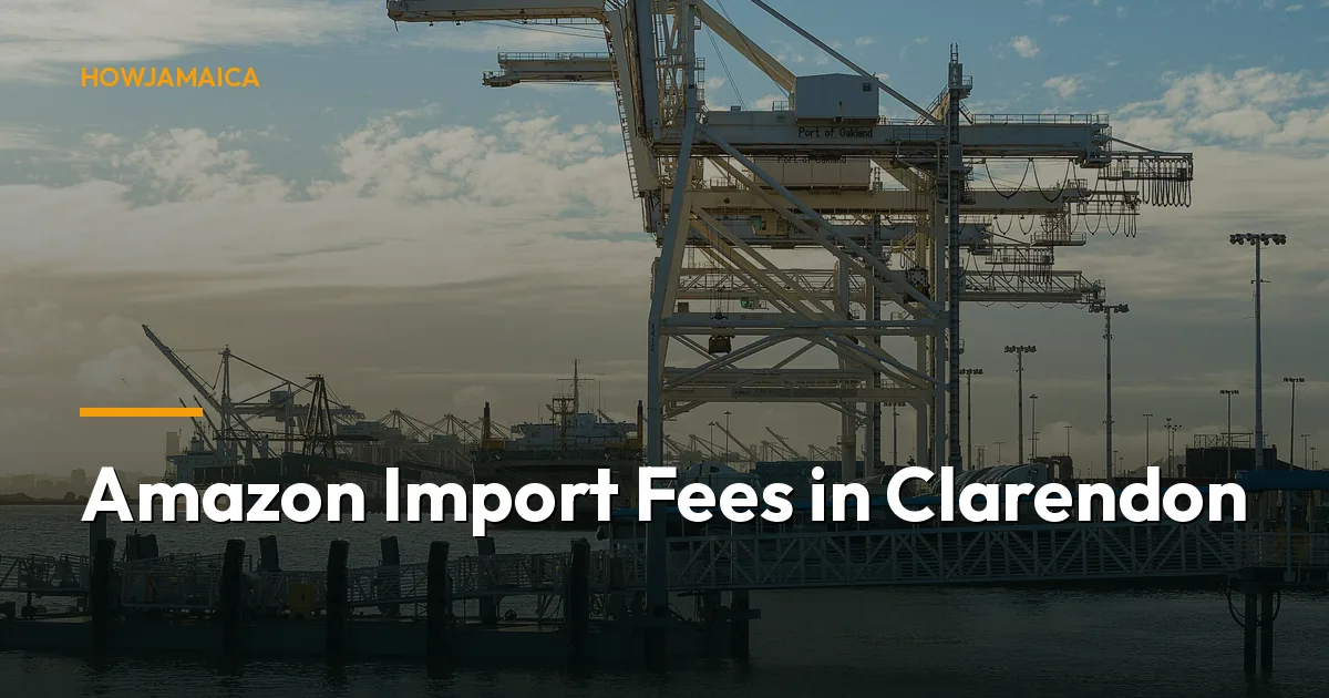 Amazon Import Fees in Clarendon: How to Save on Customs Costs ...