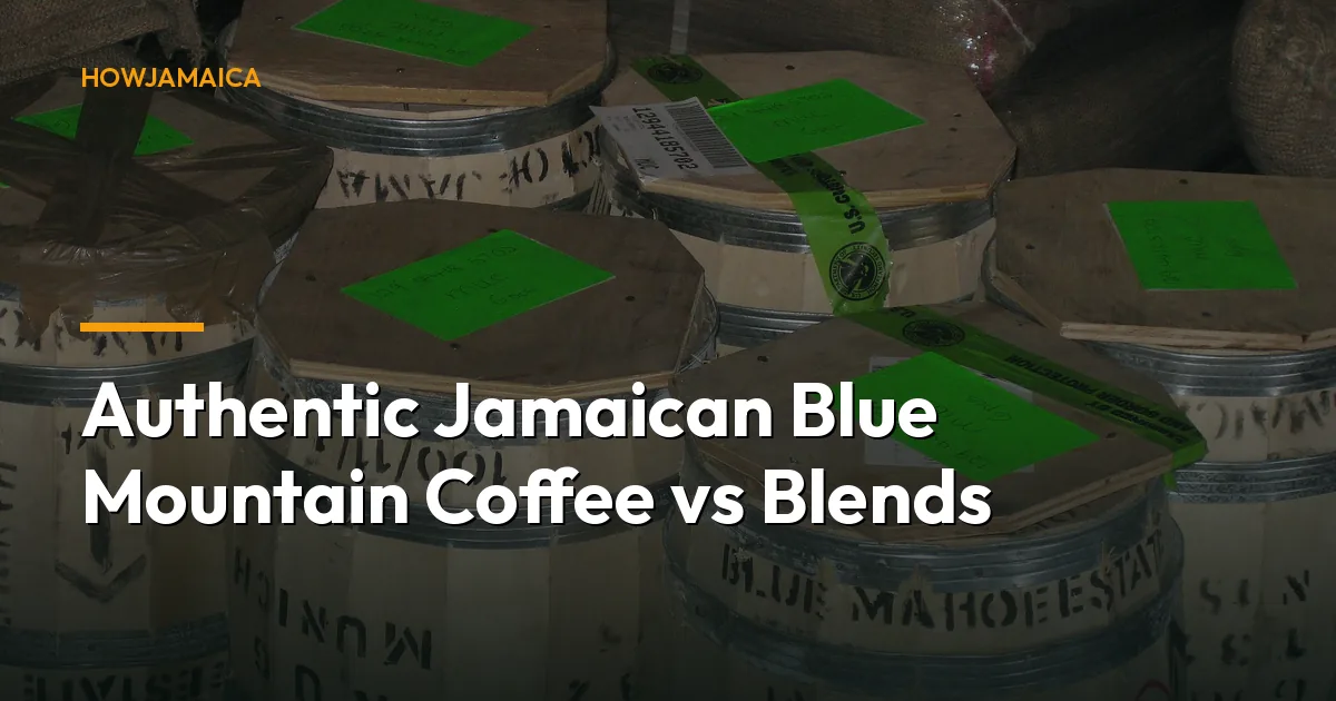 Authentic Jamaican Blue Mountain Coffee vs Blends: How to Spot the Real JACRA Seal