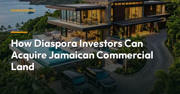 How Diaspora Investors Can Acquire Jamaican Commercial Land