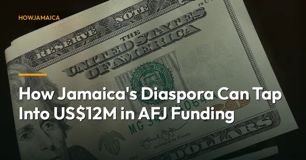 How Jamaica's Diaspora Can Tap Into US$12M in AFJ Funding