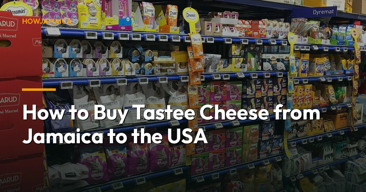 How to Buy Tastee Cheese from Jamaica to the USA