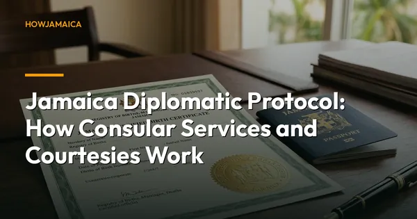 Jamaica Diplomatic Protocol: How Consular Services and Courtesies Work