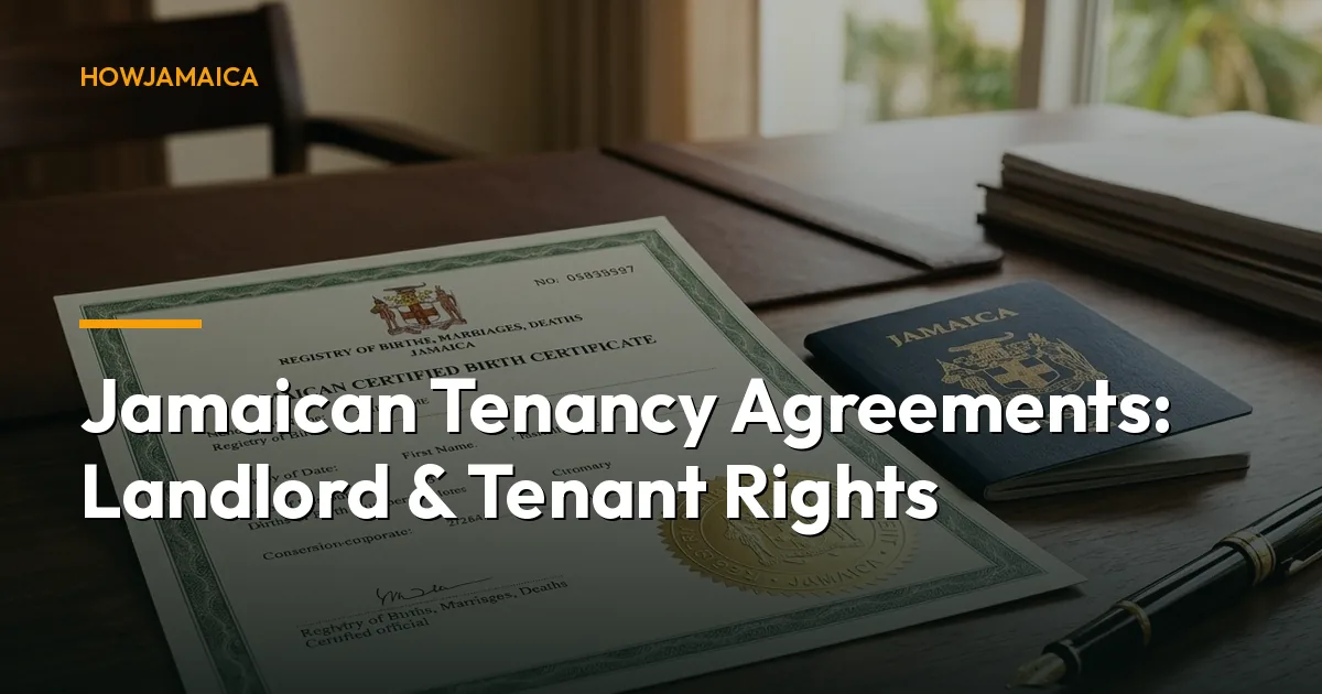 Jamaican Tenancy Agreements: Landlord & Tenant Rights