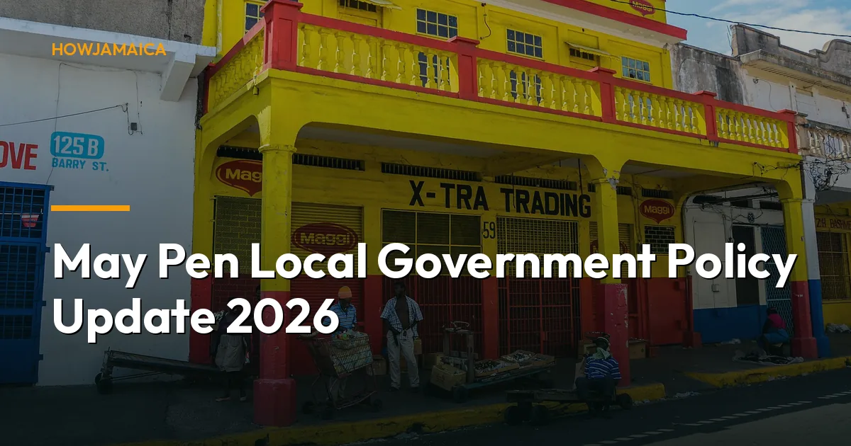 May Pen Local Government Policy Update 2026: New Waste Managem...