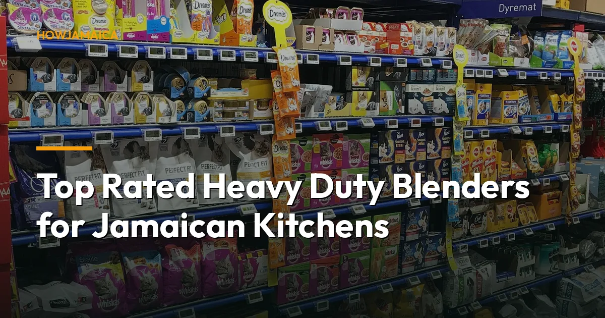 Top Rated Heavy Duty Blenders for Jamaican Kitchens: Blend Lik...
