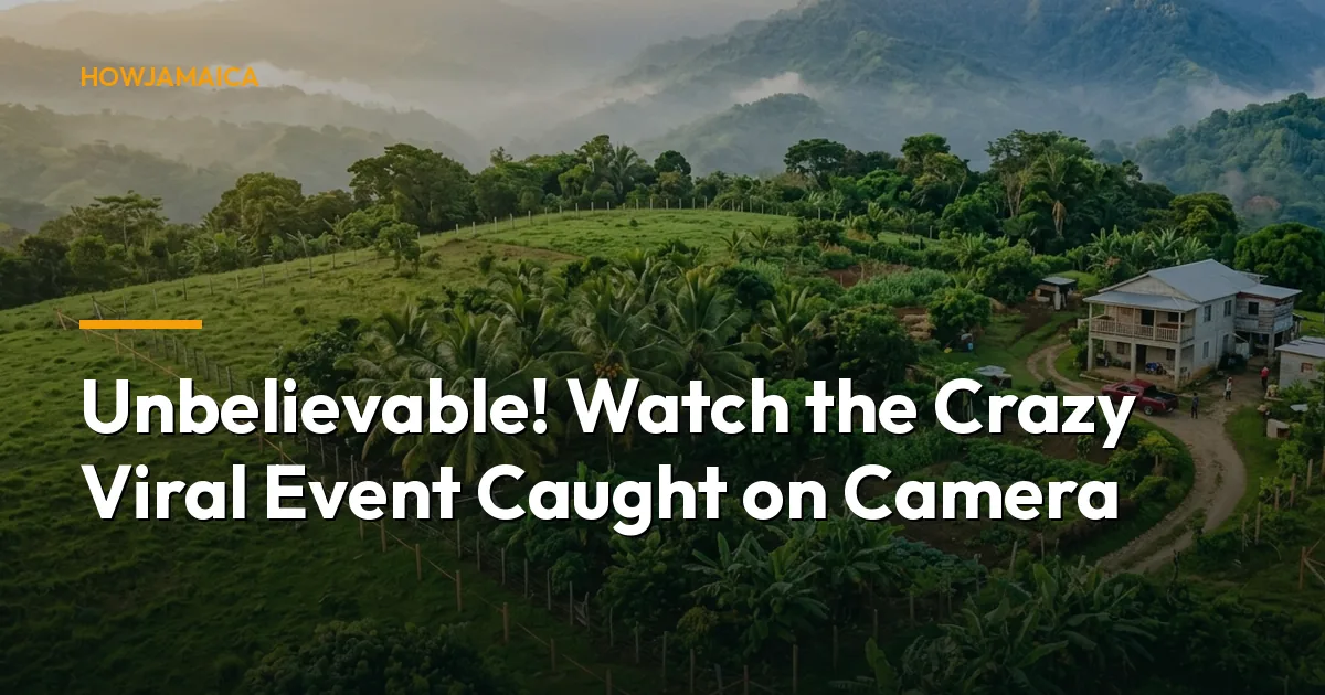 Unbelievable! Watch the Crazy Viral Event Caught on Camera in ...