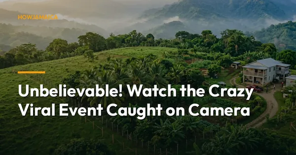Unbelievable! Watch the Crazy Viral Event Caught on Camera in ...