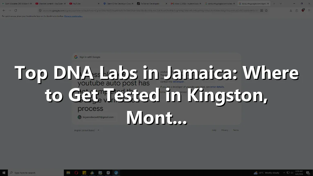 Top DNA Labs in Jamaica: Where to Get Tested in Kingston, Mont...
