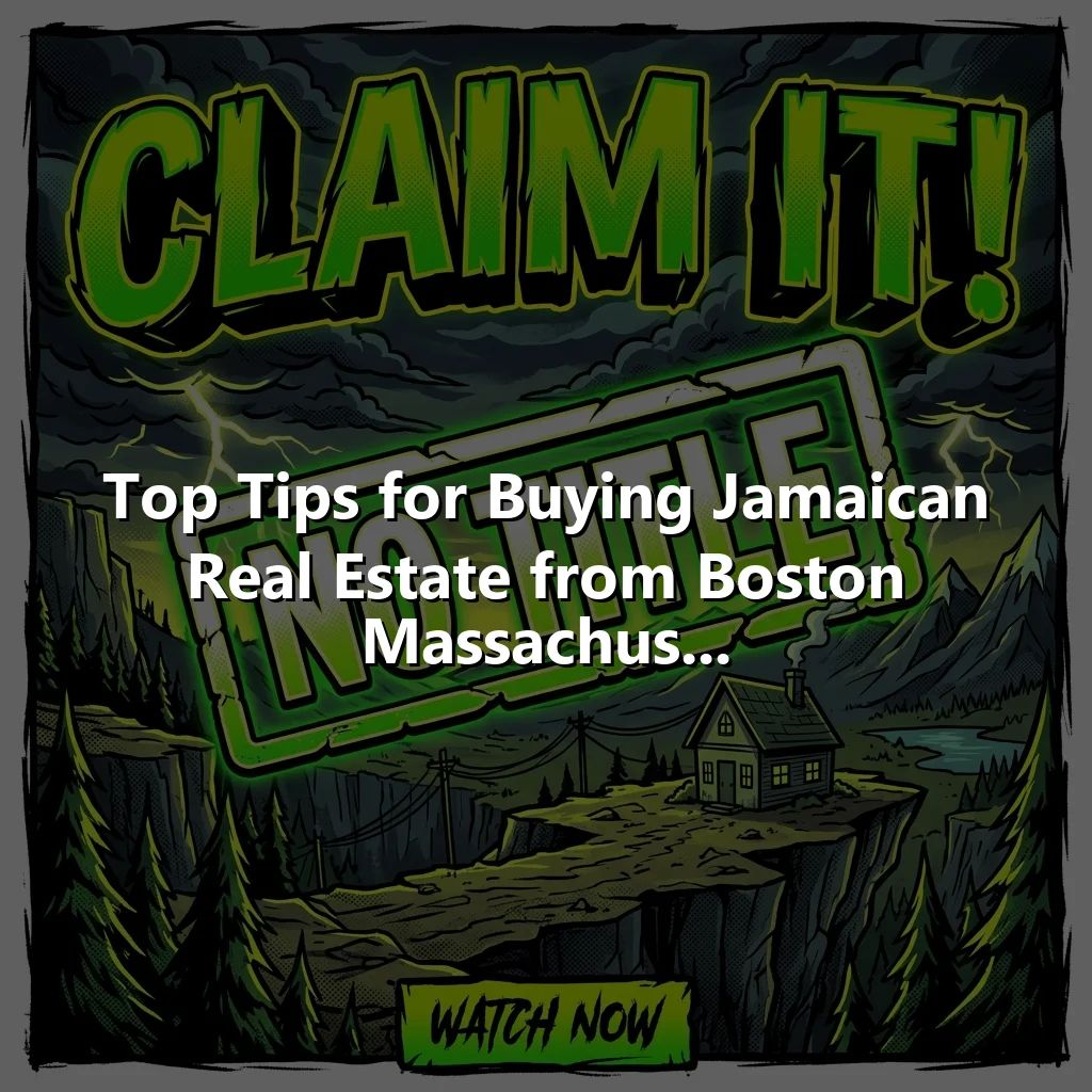 Top Tips for Buying Jamaican Real Estate from Boston Massachus...