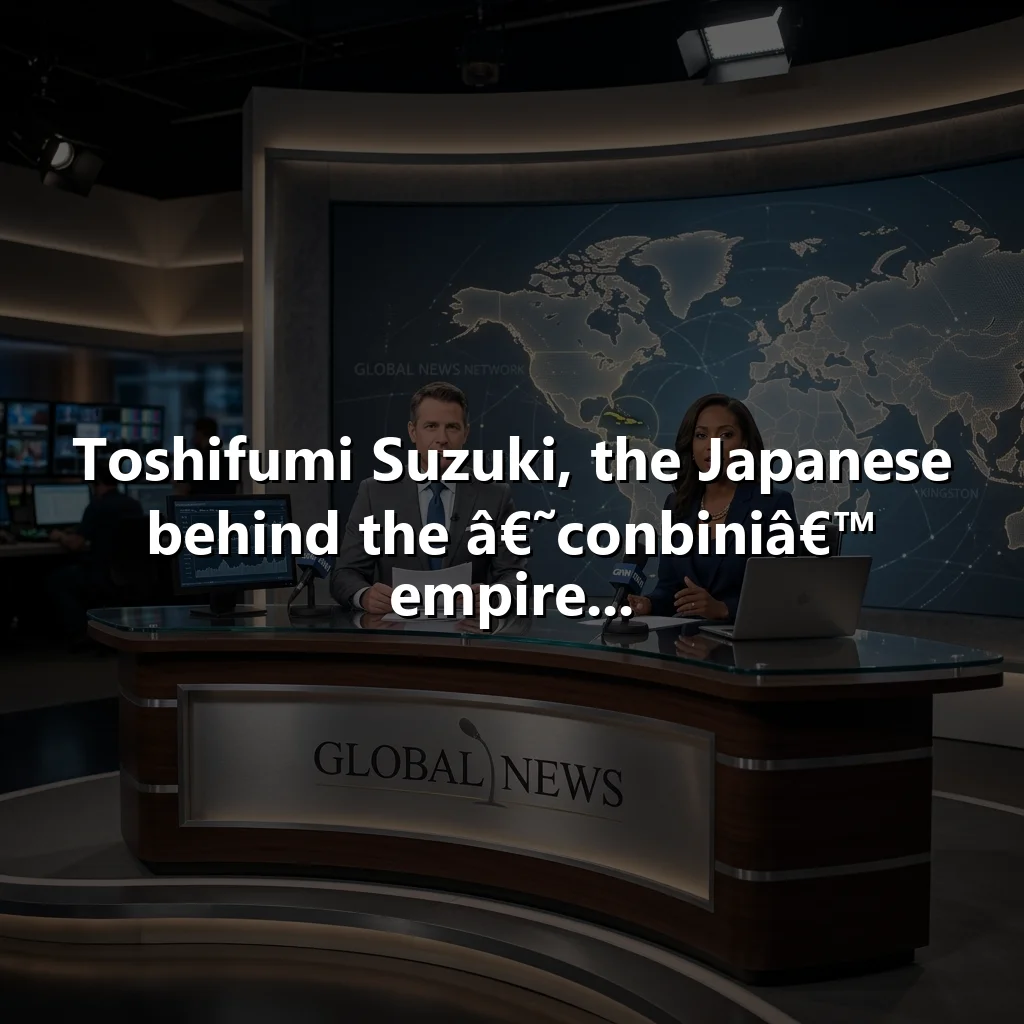 Toshifumi Suzuki, the Japanese behind the â€˜conbiniâ€™ empire...