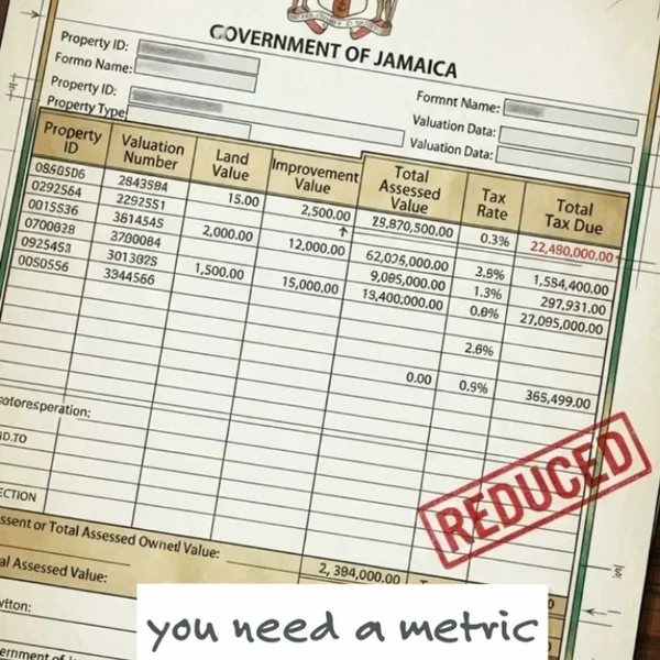 Unimproved Value: How Understanding Your Land's Base Valuation Can Lower Your Property Tax in Jamaica