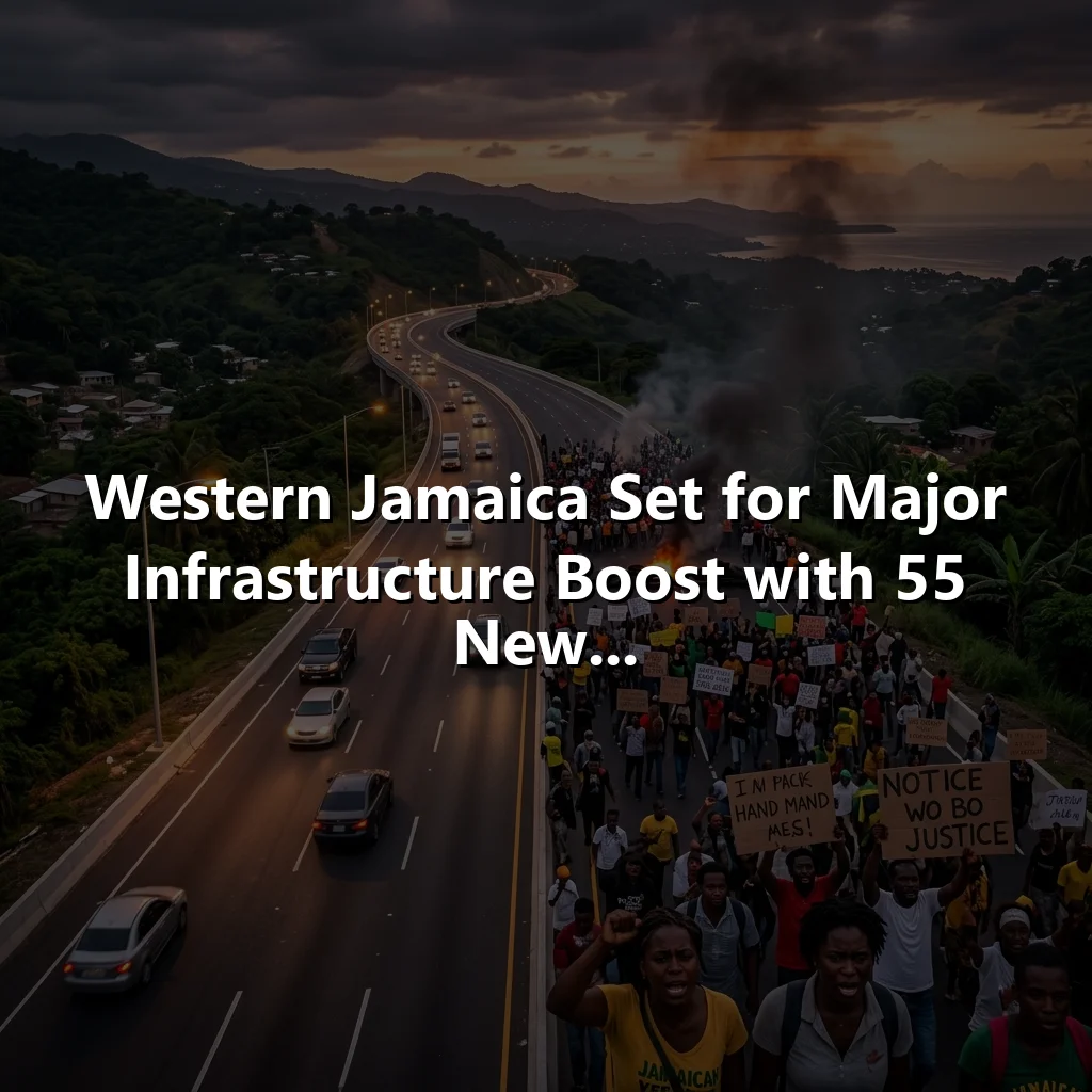 Western Jamaica Set for Major Infrastructure Boost with 55 New...