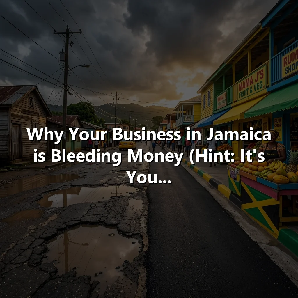 Why Your Business in Jamaica is Bleeding Money (Hint: It's You...
