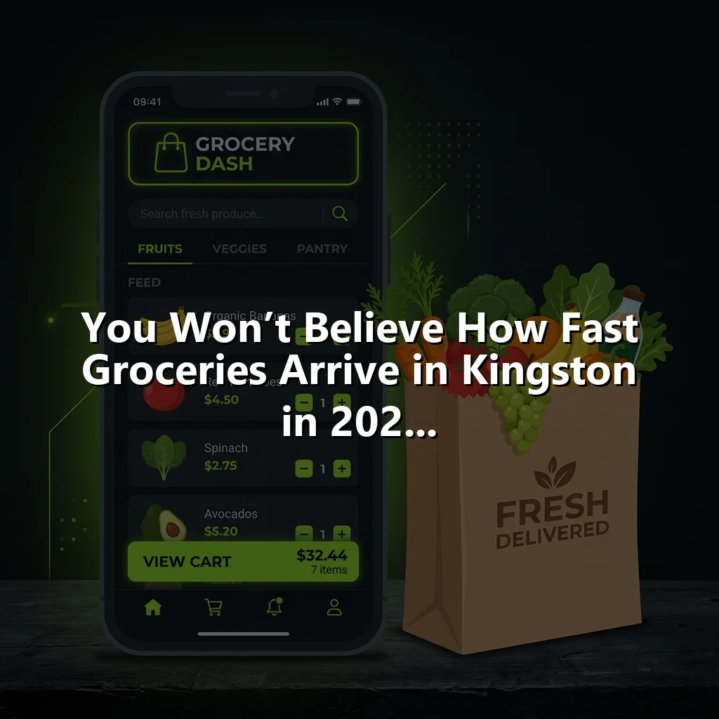 You Won’t Believe How Fast Groceries Arrive in Kingston in 202...