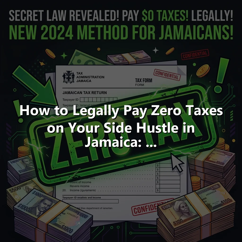 How to Legally Pay Zero Taxes on Your Side Hustle in Jamaica: ...