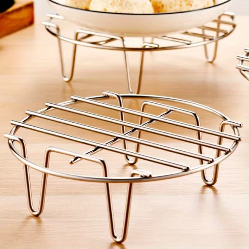 Stainless Steel Circular Multi-Functional Cooking & Baking Rack