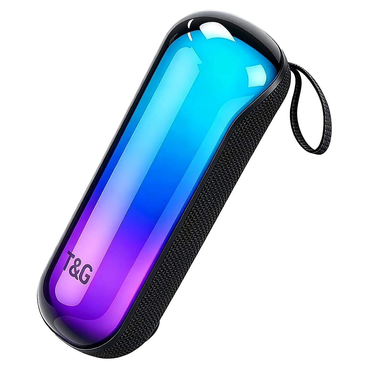 T&G TG671 Portable Wireless Bluetooth Speaker with RGB Lighting
