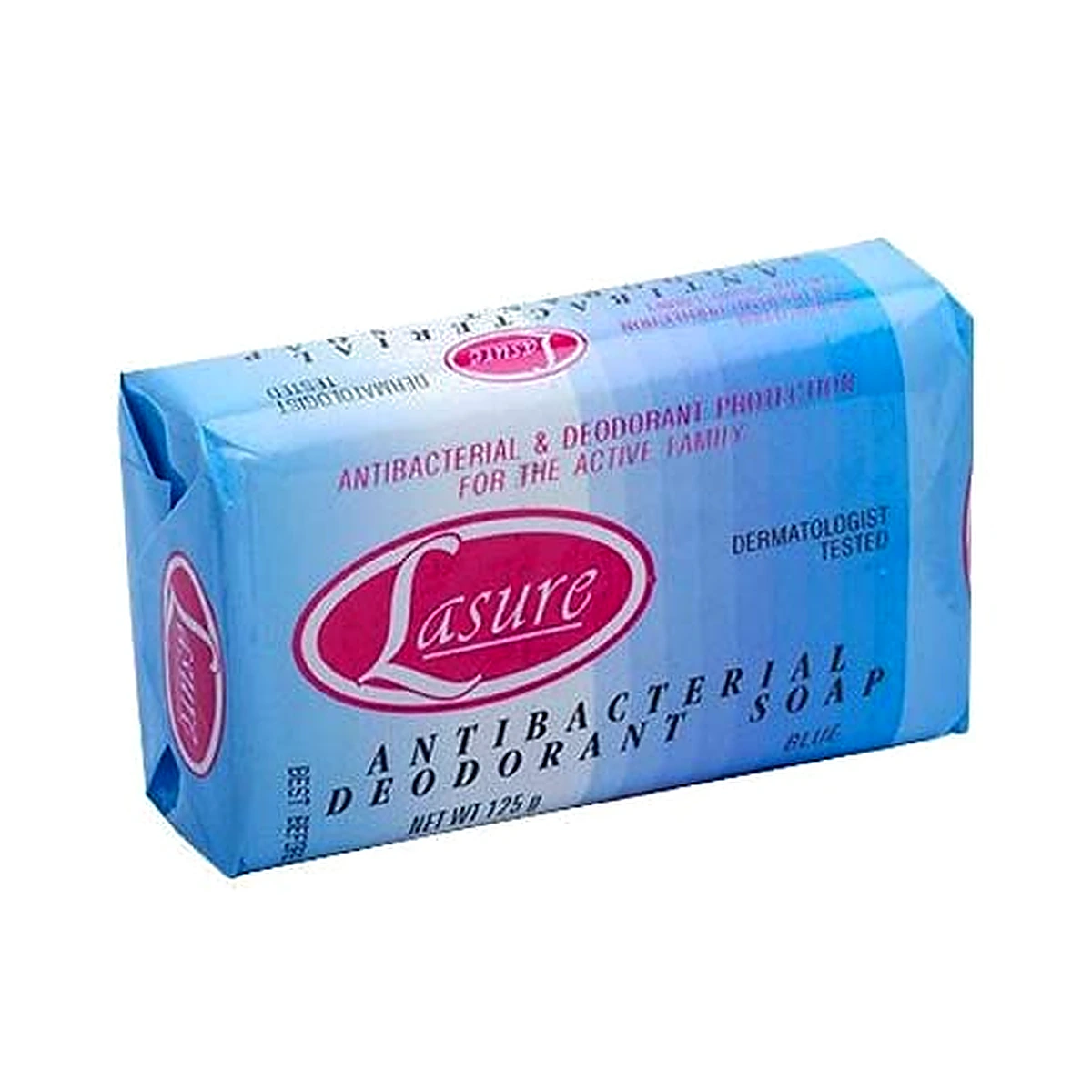 Lasure Antibacterial Blue Bath Soap 115G