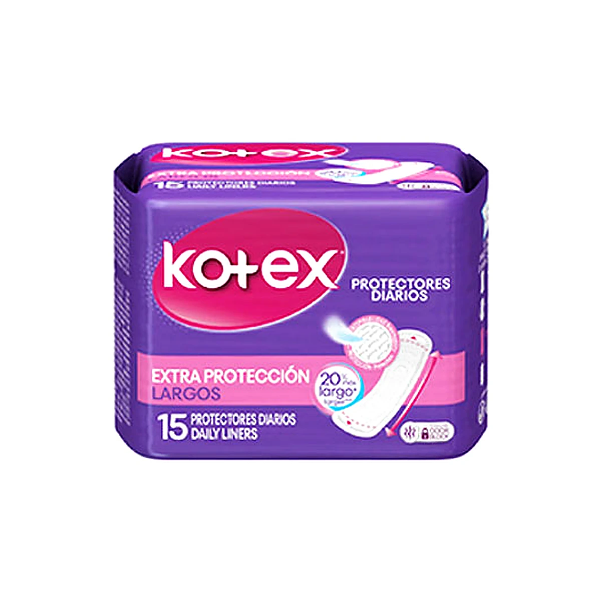 Kotex Extra Protection Longs 15S
