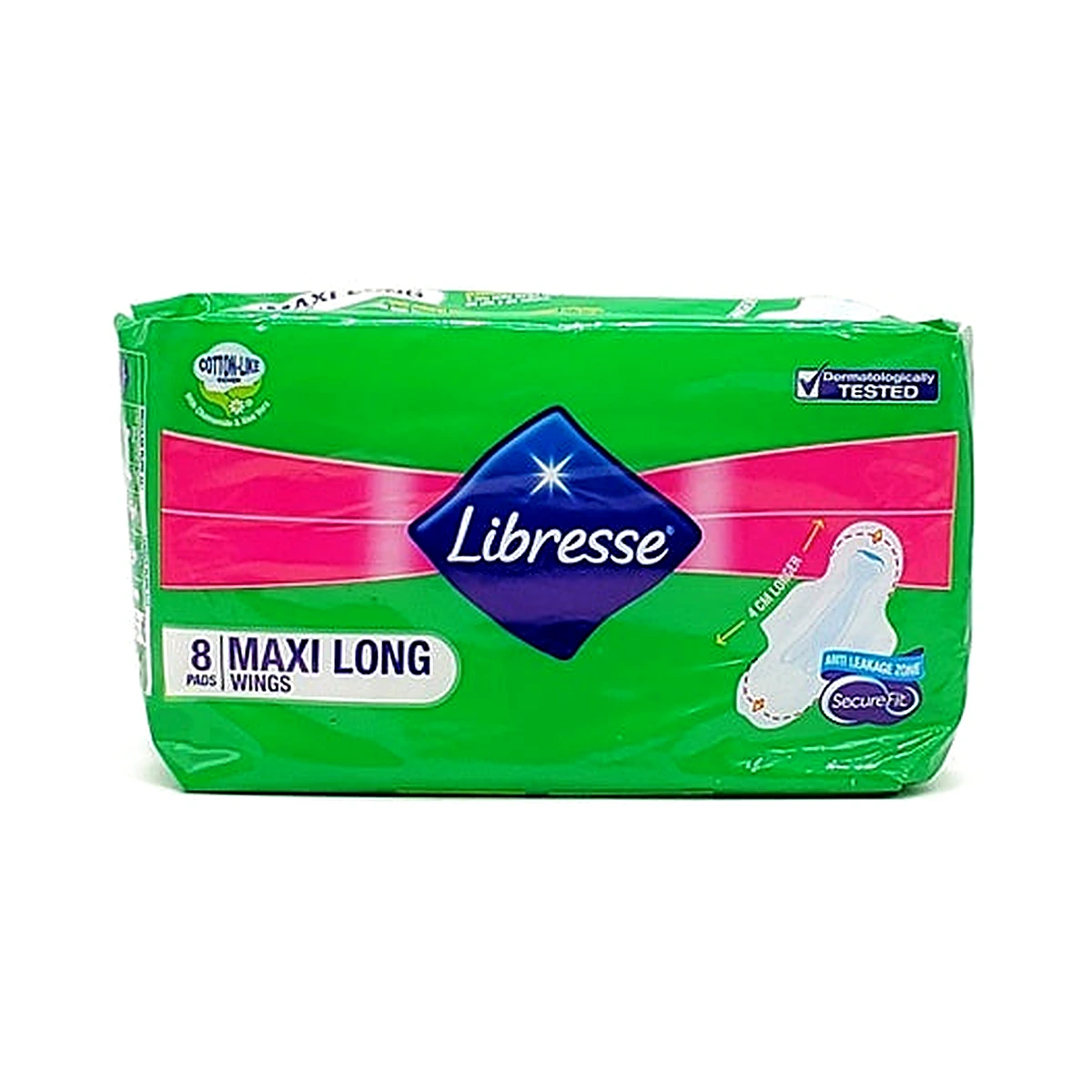 Libresse Wings Long Cotton 8S