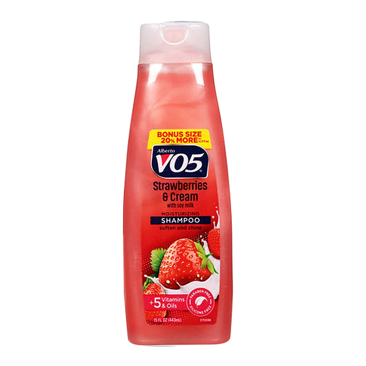Vo5 Shampoo Strawberries & Cream With Soy Milk 370 Ml 20% More