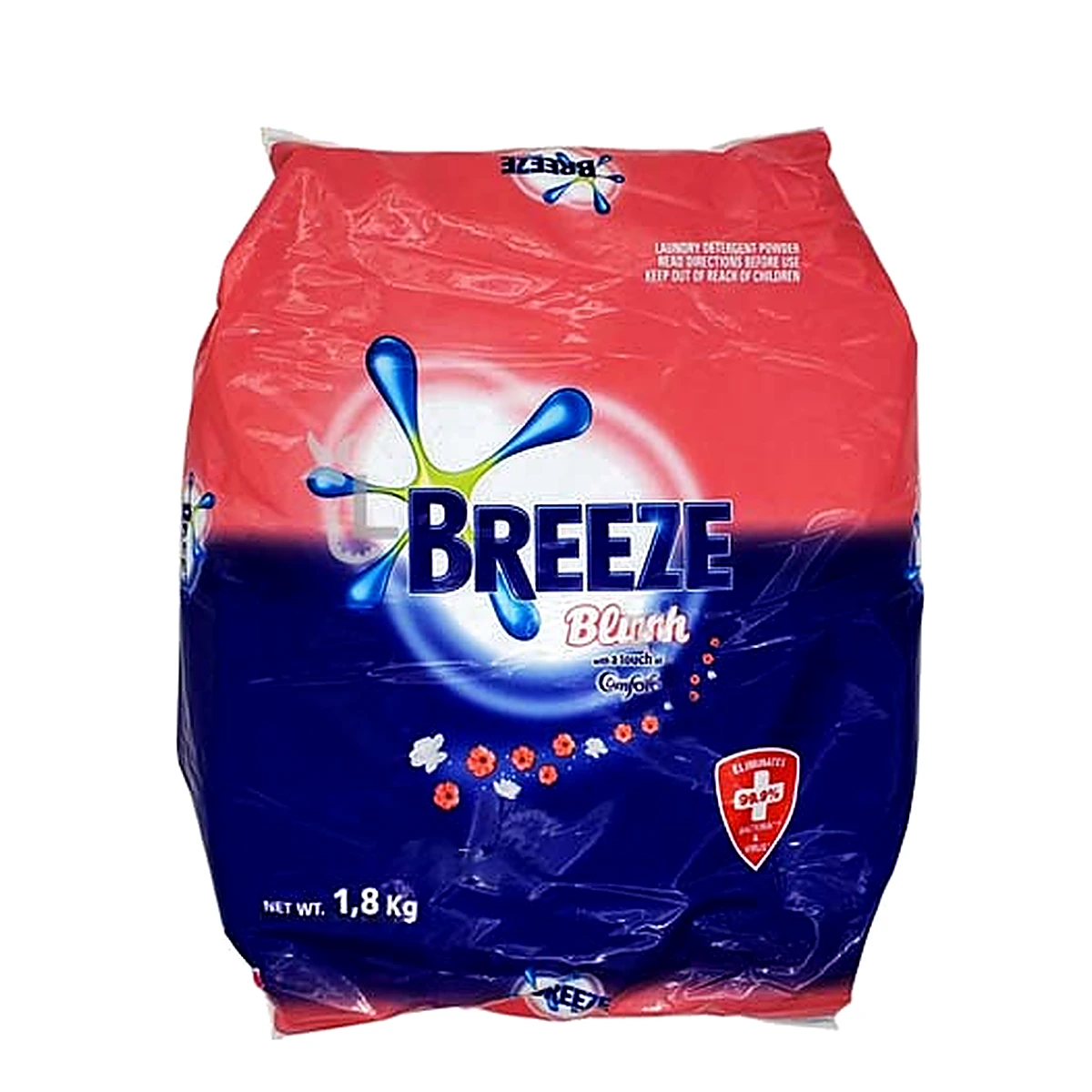 Breeze Multi Active Blush Detergent 1.8Kg