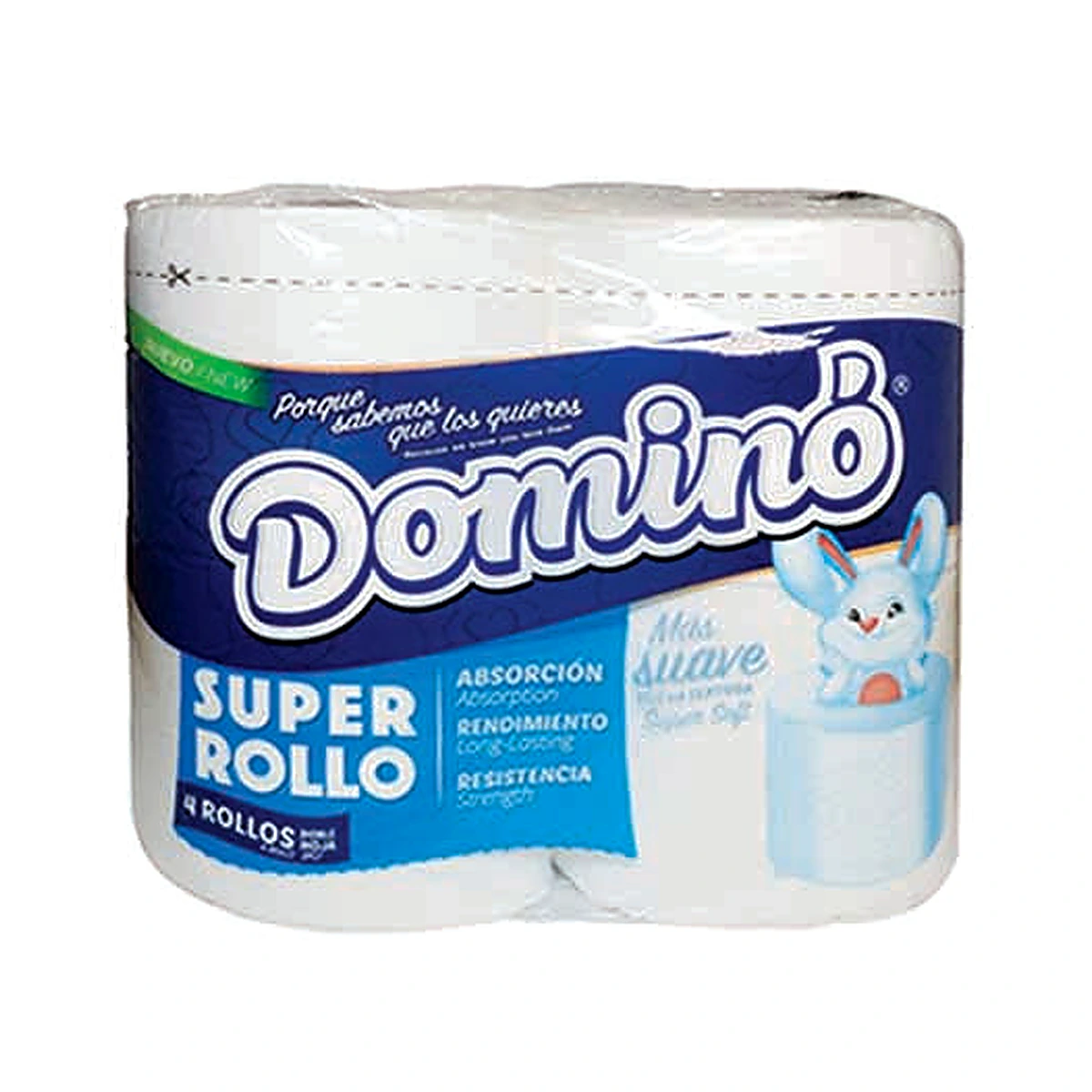 Domino Super Rollo Tissue 4Rolls