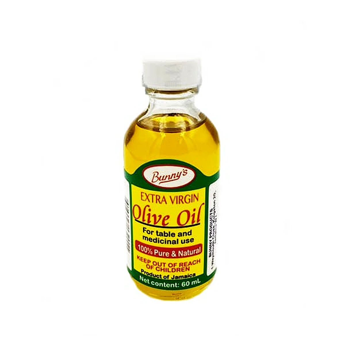Bunnys Olive Oil 60ml